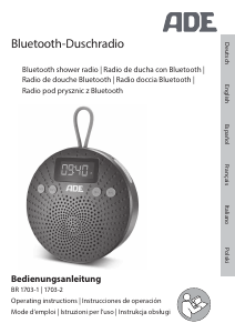 Manual ADE BR 1703-1 Radio