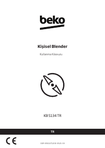 Kullanım kılavuzu BEKO KB 5134 TR Vitaminist Blender