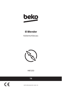 Kullanım kılavuzu BEKO HB 5150 El blenderi