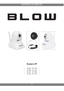 Instrukcja Blow H-257 Kamera IP
