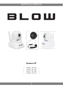 Instrukcja Blow H-258 Kamera IP