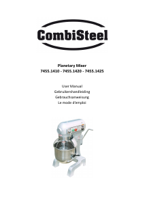 Bedienungsanleitung CombiSteel 7455.1420 Standmixer