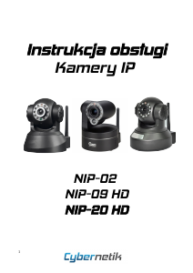 Instrukcja Cybernetik NIP-09 HD Kamera IP