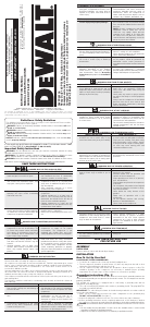 Manual DeWalt DWFP55126 Compressor