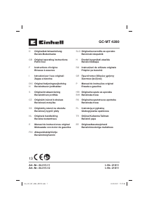 Manual Einhell GC-MT 4280 Cultivator