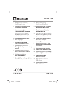 Manual Einhell CC-HS 12/2 Chave de impacto