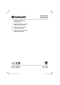 Priručnik Einhell TC-SY 500 P Raspršivač za boju