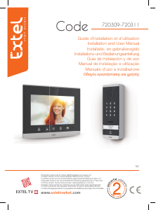 Manuale Extel 720309 Citofono