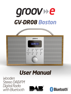 Handleiding Groov-e GV-DR08 Radio