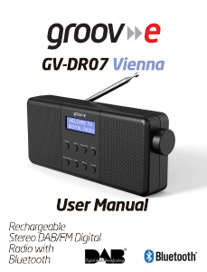 Handleiding Groov-e GV-DR07 Radio