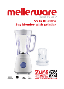 Mode d’emploi Mellerware 62200B Sylvio Blender