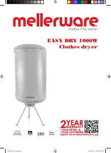 Manual Mellerware 23700A Easy Dry Dryer