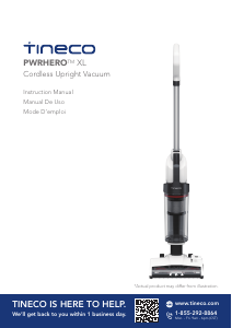 Manual Tineco PWRHERO XL Vacuum Cleaner