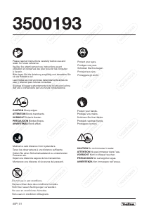 Manual de uso VonHaus 3500193 Tijeras cortasetos