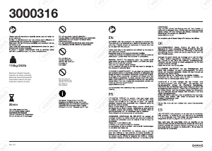 Manuale VonHaus 3000316 Sedia da ufficio