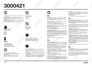 Manual VonHaus 3000421 Masa laterală