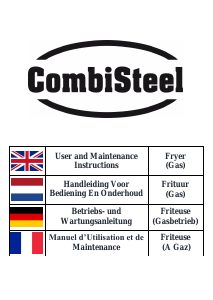 Manual CombiSteel 7178.0080 Deep Fryer