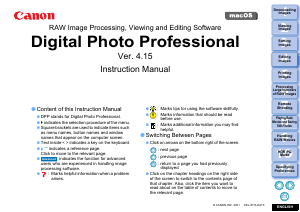 Handleiding Canon Digital Photo Professonal 4.15 (macOS)