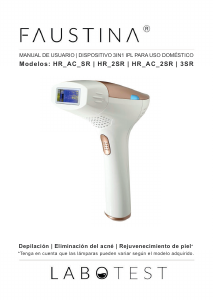 Manual de uso Faustina HR_AC_3SR Sistema IPL