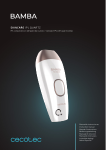 Manual Cecotec Bamba IPL Device