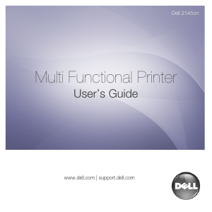 Handleiding Dell 2145cn Multifunctional printer