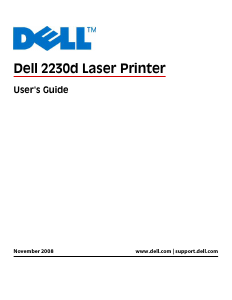 Manual Dell 2230d Printer