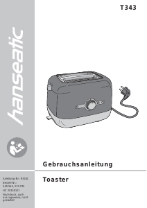 Bedienungsanleitung Hanseatic T343 Toaster