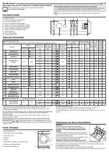 Manuál Indesit BDA 76435 9W EE Pračka se sušičkou