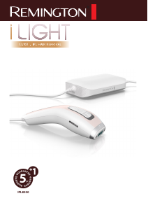 Instrukcja Remington IPL8500 i-Light Luxe Urządzenie IPL