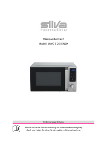 Bedienungsanleitung Silva MWG_E 20.8 INOX Mikrowelle