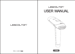 Handleiding Lescolton T-009i IPL-apparaat