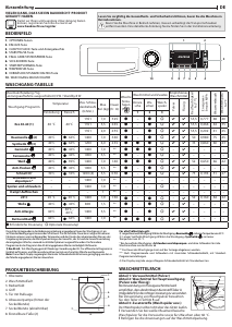 Bedienungsanleitung Bauknecht NM22L 7455 WSE BE Waschmaschine
