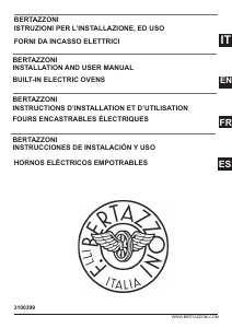 Manual de uso Bertazzoni F605PROEKN Horno