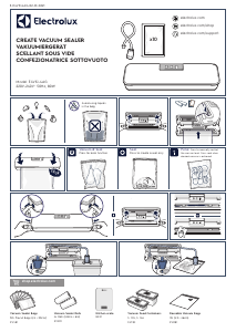 Bruksanvisning Electrolux E4VS1-4AG Vakuumpackare