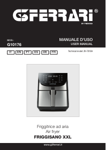 Mode d’emploi G3 Ferrari G10176 Friggisano XXL Friteuse