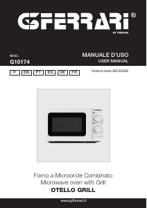 Manual G3 Ferrari G10174 Otello Grill Micro-onda