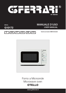 Manual G3 Ferrari G10172 Otello Microwave