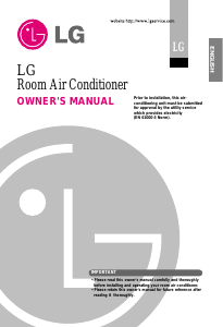 Manual LG G18AHP Air Conditioner