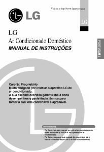 Manual LG A09AHM Ar condicionado