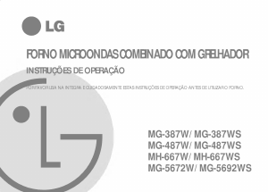 Manual LG MG-387W Micro-onda