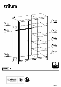 Mode d’emploi Leen Bakker Madeira Armoire