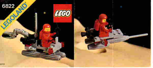 Bedienungsanleitung Lego set 6822 Space Digger