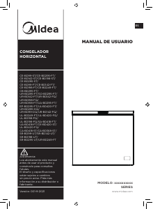 Manual de uso Midea CE-BD295-ST Congelador