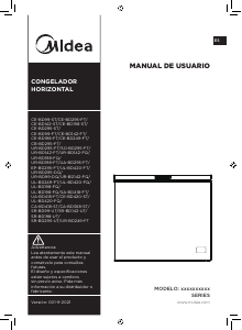 Manual de uso Midea CA-BD368-ST Congelador