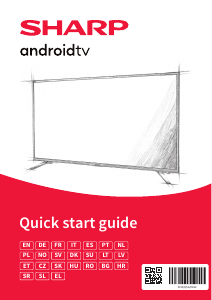 Manuale Sharp 65EN4EA LED televisore