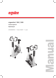 Käyttöohje Ergoline Ergoselect 200 Kuntopyörä