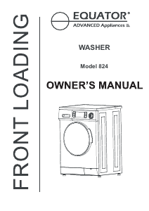 Handleiding Equator EW 824 Wasmachine