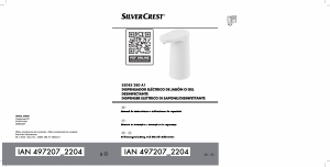 Manual SilverCrest SSDES 280 A1 Dispensador de sabão