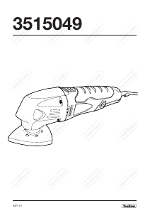 Manual de uso VonHaus 3515049 Lijadora delta