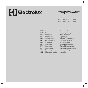 Manual de uso Electrolux ZB5022 Aspirador